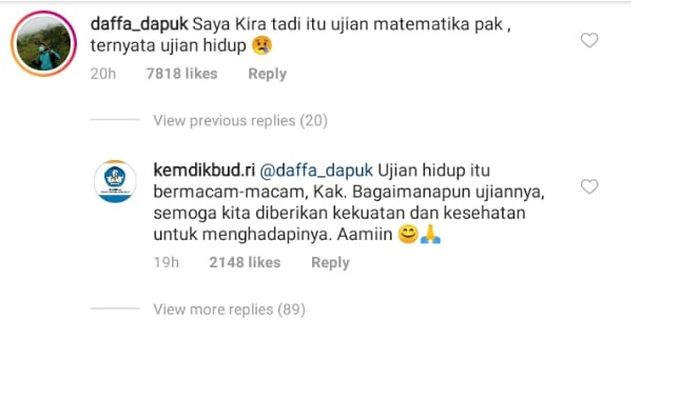 Curhatan Soal UNBK Matematika 2019