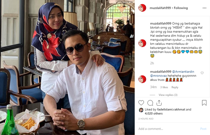 Seolah Tak Kapok dengan Berondong, Sambil Bermesraan di Restoran Muzdalifah Ungkap Alasannya Mau Dinikahi Fadel Islami