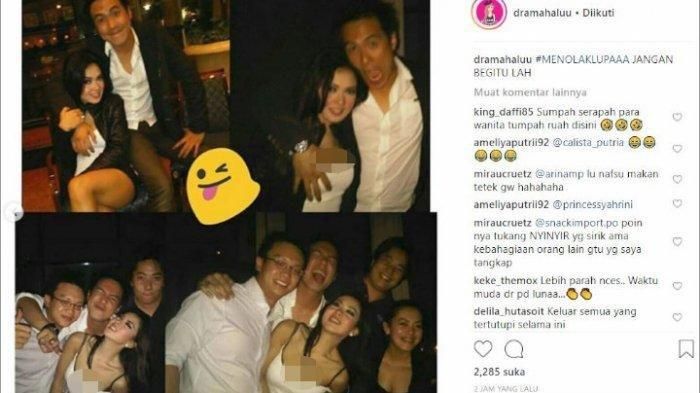 Foto panas Syahrini yang kembali beredar di media sosial