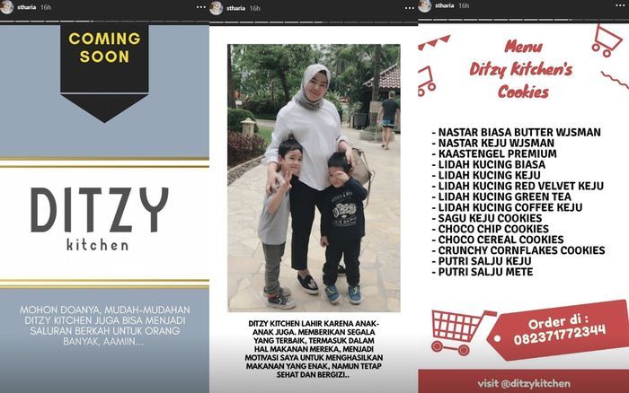 Ditzy Kitchen milik Sherrin Tharia