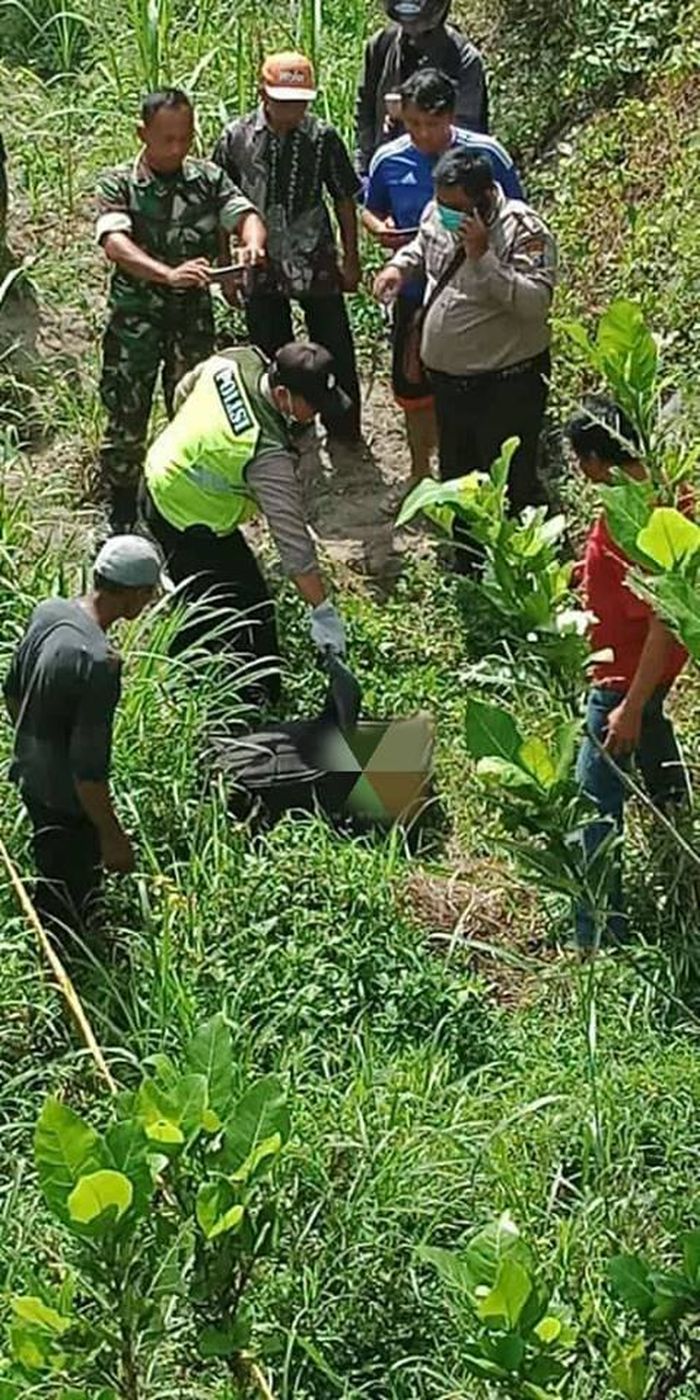 Penemuan jenasah Budi Hartanto di Blitar.