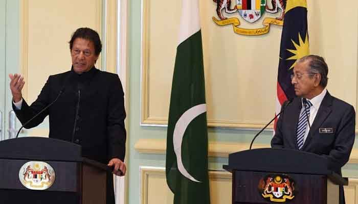 Mahathir Mohamad dan PM Pakistan Imran Khan