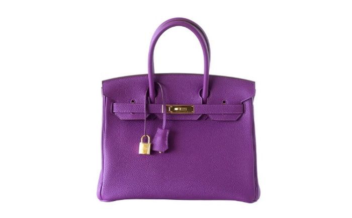 Tas Hermes Birkin 30 Anemone Purple seharga 337 juta Rupiah
 