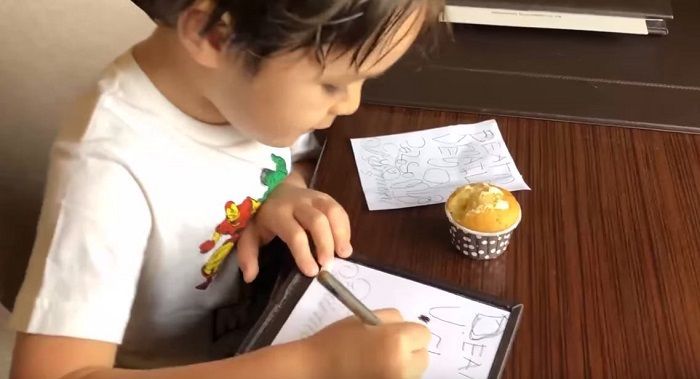 El Barack Alexander sedang menulis surat untuk Richard Kyle.