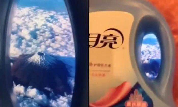 Challenge pura-pura naik pesawat