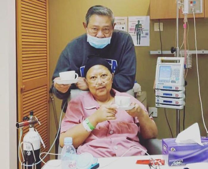 2 Bulan SBY Temani Ani Yudhoyono Makan Sampai Tidur Di Sofa, Annisa Pohan Beri Sebutan Ini Untuk Mertuanya