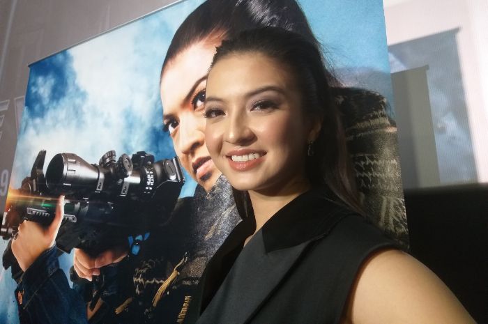 Raline Shah saat ditemui Grid.ID di kawasan FX Sudirman, Jakarta Selatan, Rabu (10/4/2019).