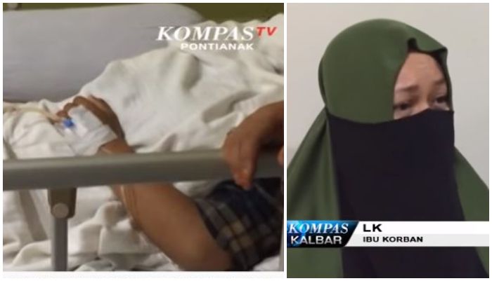 Ibunda korban pengeroyokan siswi SMP di Pontianak menuturkan kondisi terbaru anaknya.