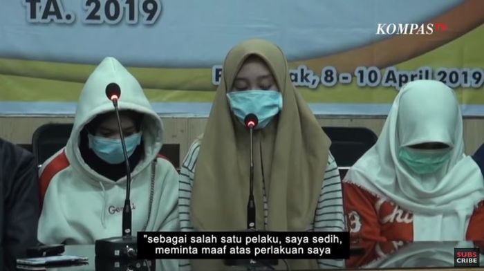 Pelaku kasus pengeroyokan #JusticeForAudrey meminta maaf setelah menangis dan mengaku bersalah.