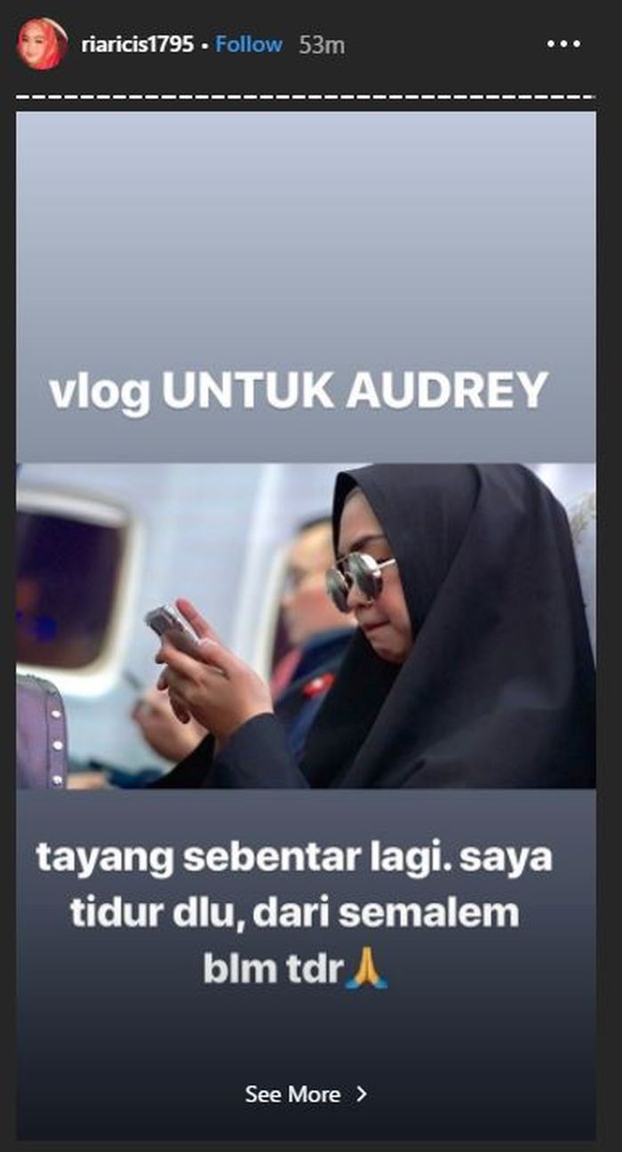 Unggahan Ria Ricis 