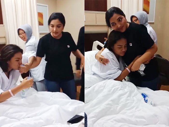 Aurel Hermansyah masuk rumah sakit