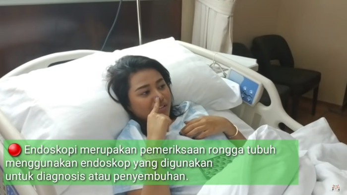 Aurel dirawat di rumah sakit karenaharus melakukan serangkaian tes