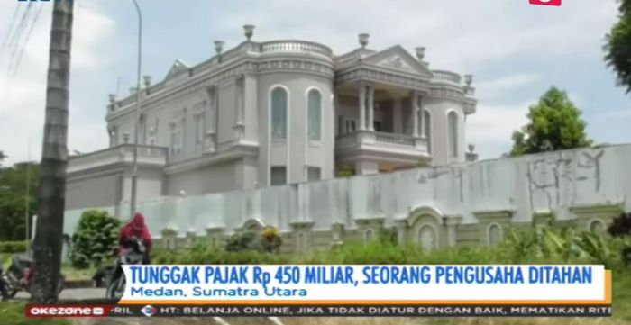 Rumah milik petinggi PT Agrindo Sumatera.