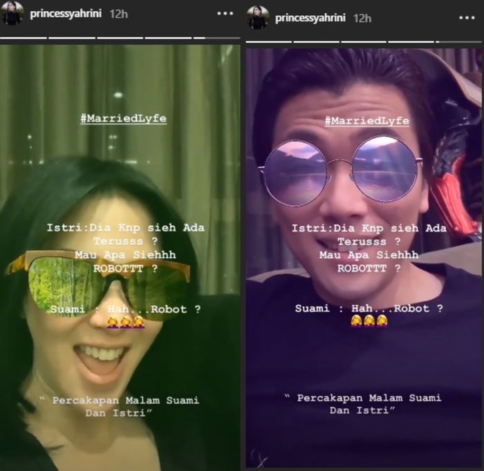 Insta Story Syahrini