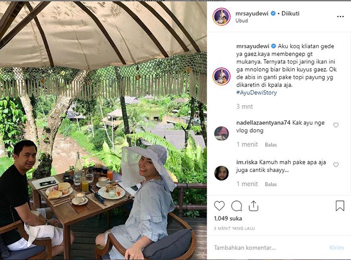 Bukan Hanya Jadi Manja Saat Hamil Anak Ketiga, Ayu Dewi Curhat Mukanya Bengkak Saat Makan dengan Suami