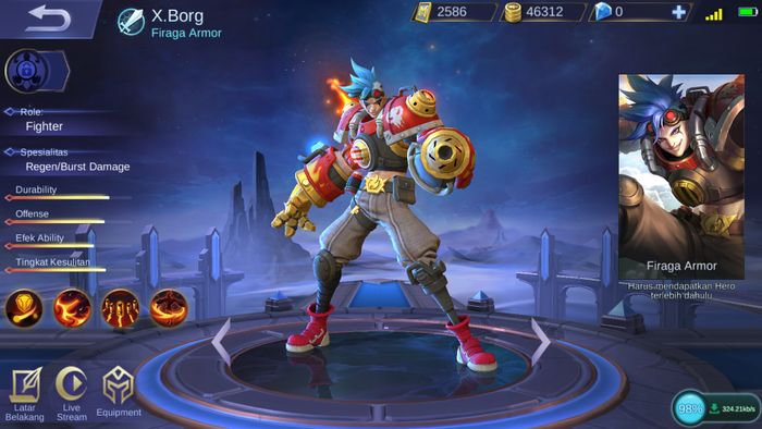 X.Borg Mobile Legends