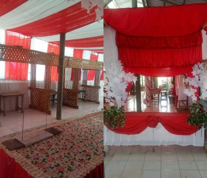 Pemilu 2019: Unik, Gedung Kosong di Sulsel Disulap Jadi TPS Mewah Bak Resepsi Pernikahan