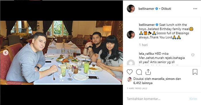 Rayakan Ulang Tahun Dengan Makan Di Restoran, Penampilan Meriam Bellina Di Usia 54 Tahun Curi Perhatian Warganet