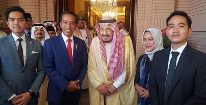 Jokowi dan keluarga bertemu Raja Salman
 