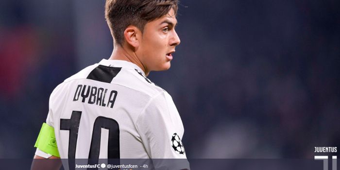 Penyerang Juventus, Paulo Dybala.