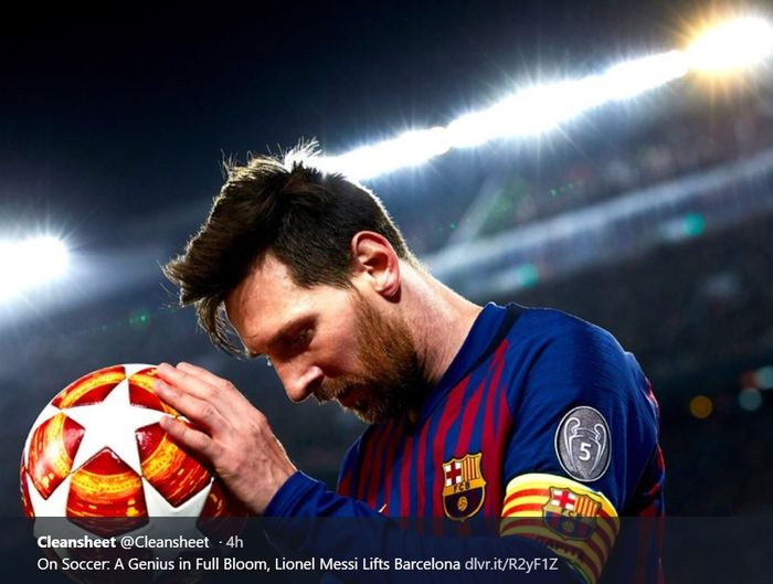 Megabintang Barcelona, Lionel Messi 