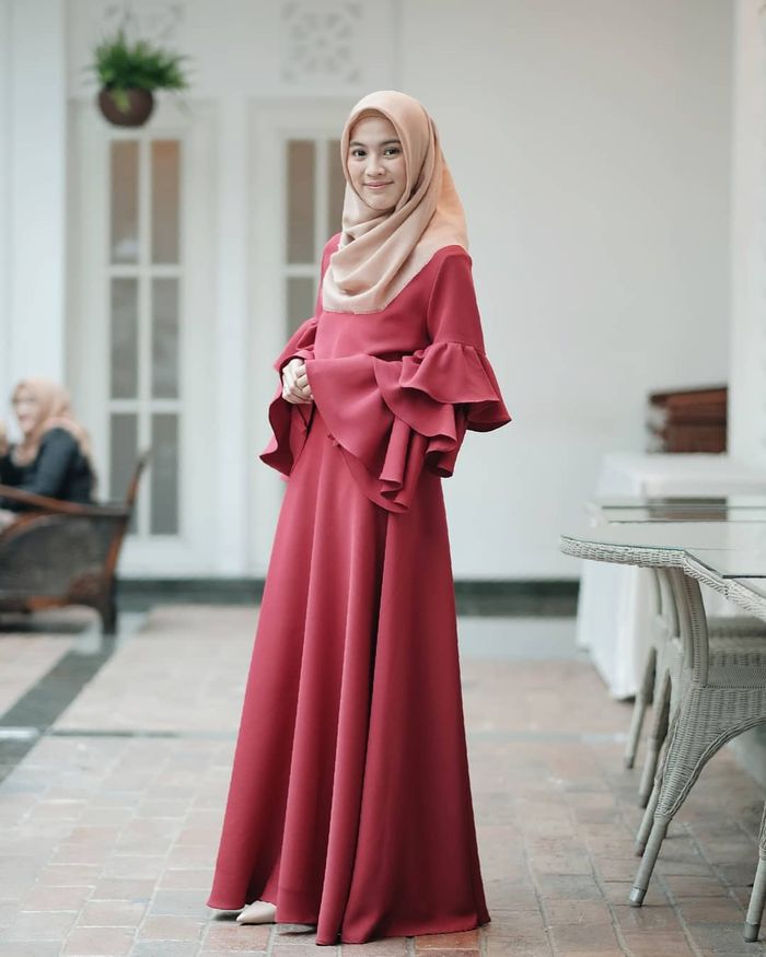 Tips Modis Lebaran Model Baju Gamis Terbaru Untuk Lebaran 