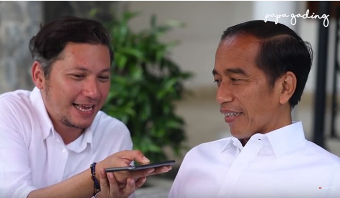 Ngopi Bareng Gading Marten, Presiden Jokowi Sampaikan Pesan Mengharukan Ini Untuk Gempita