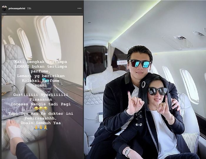 Isi jet pribadi Syahrini