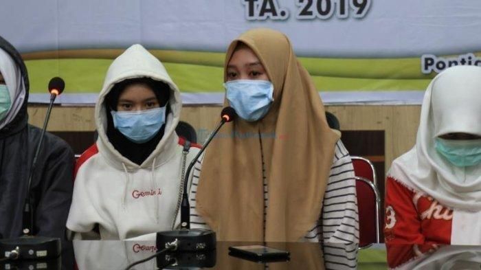 Sebanyak tujuh siswi SMA yang terseret dalam kasus penganiayaan siswi SMP, Audrey.