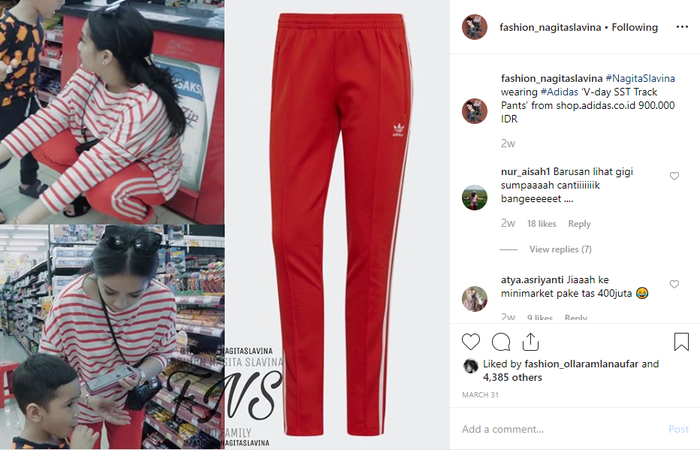 Harga celana Nagita Slavina