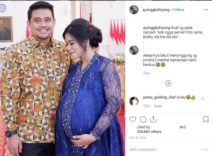 Kahiyang Ayu dan Bobby Nasution