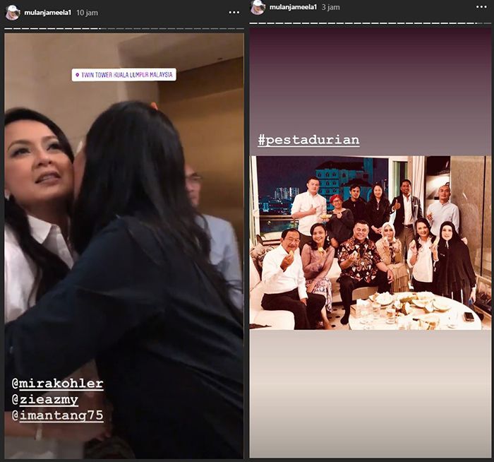 Ahmad Dhani Di Penjara Hingga Dikabarkan Bangkrut, Mulan Jamila Malah Terciduk Asik Pesta Durian Di Malaysia