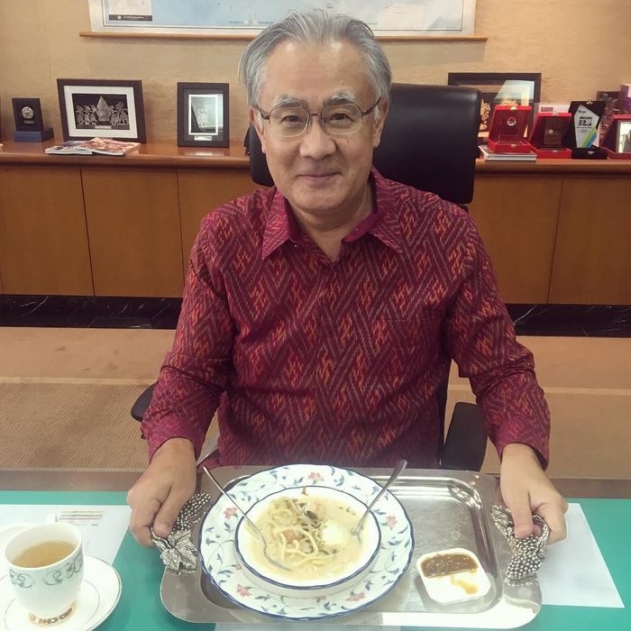 Duta Besar Jepang di Indonesia suka pamer makanan lokal di Instagram