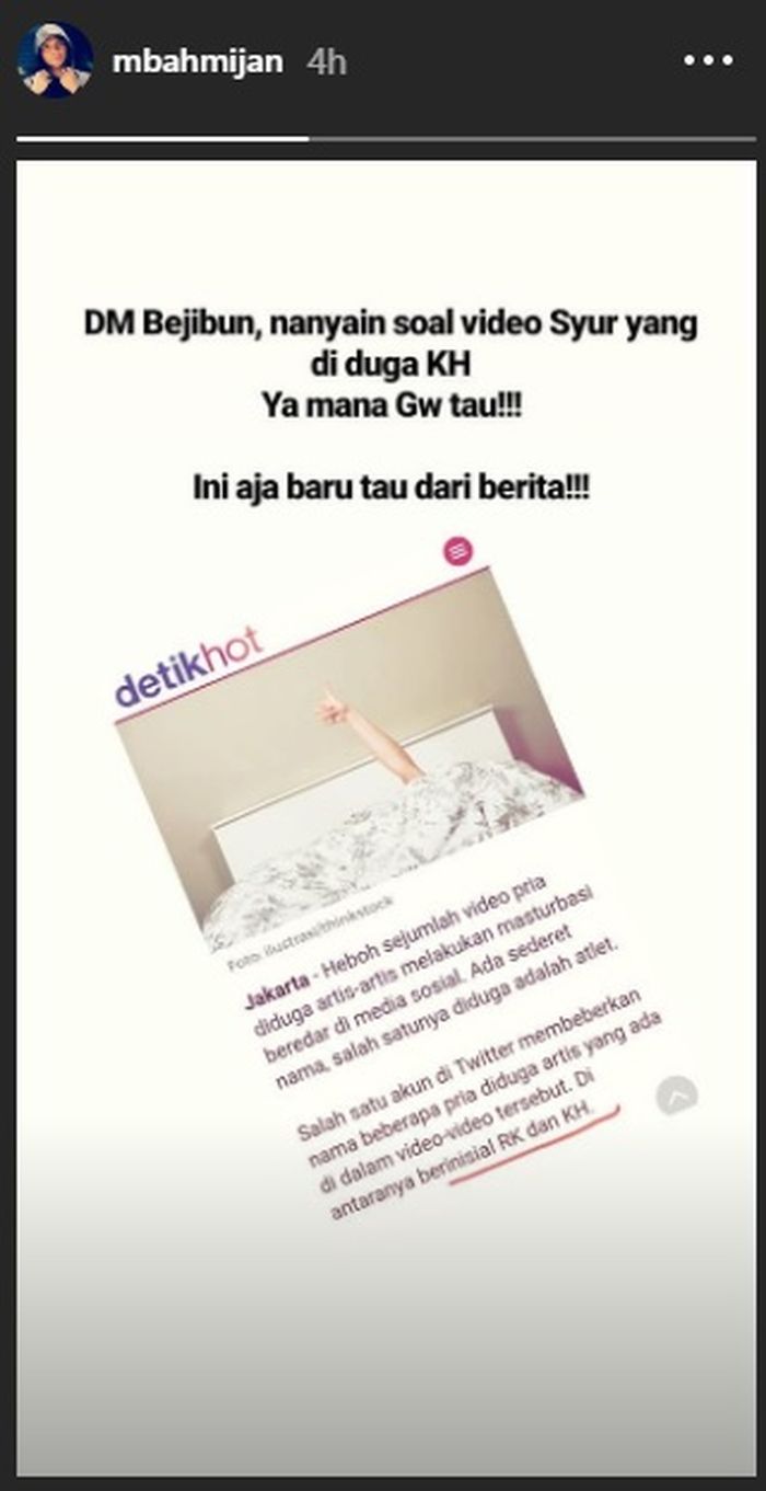 tanggapan Mbah Mijan soal video syur yang seret nama Kriss Hatta