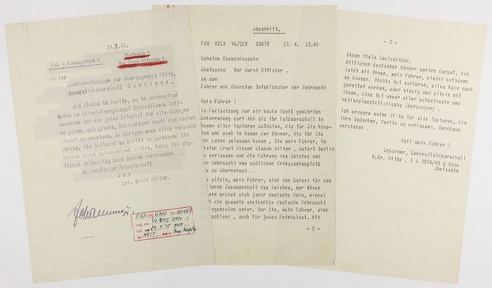 Catatan 'Bunuh Diri' Adolf Hitler Saat Berlin Terdesak Akan Dilelang, Seperti Ini Isi Suratnya