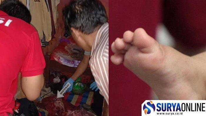 Temuan bayi di bawah kasur di Blitar