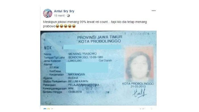 Facebook Antul Sry Sry