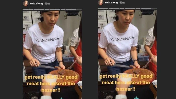 Instagram Story Nathania Purnama