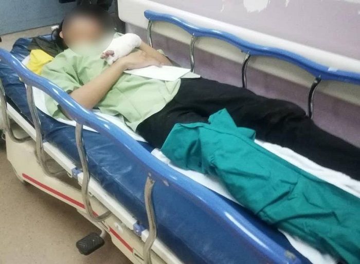 Korban telah ditangani pihak medis.