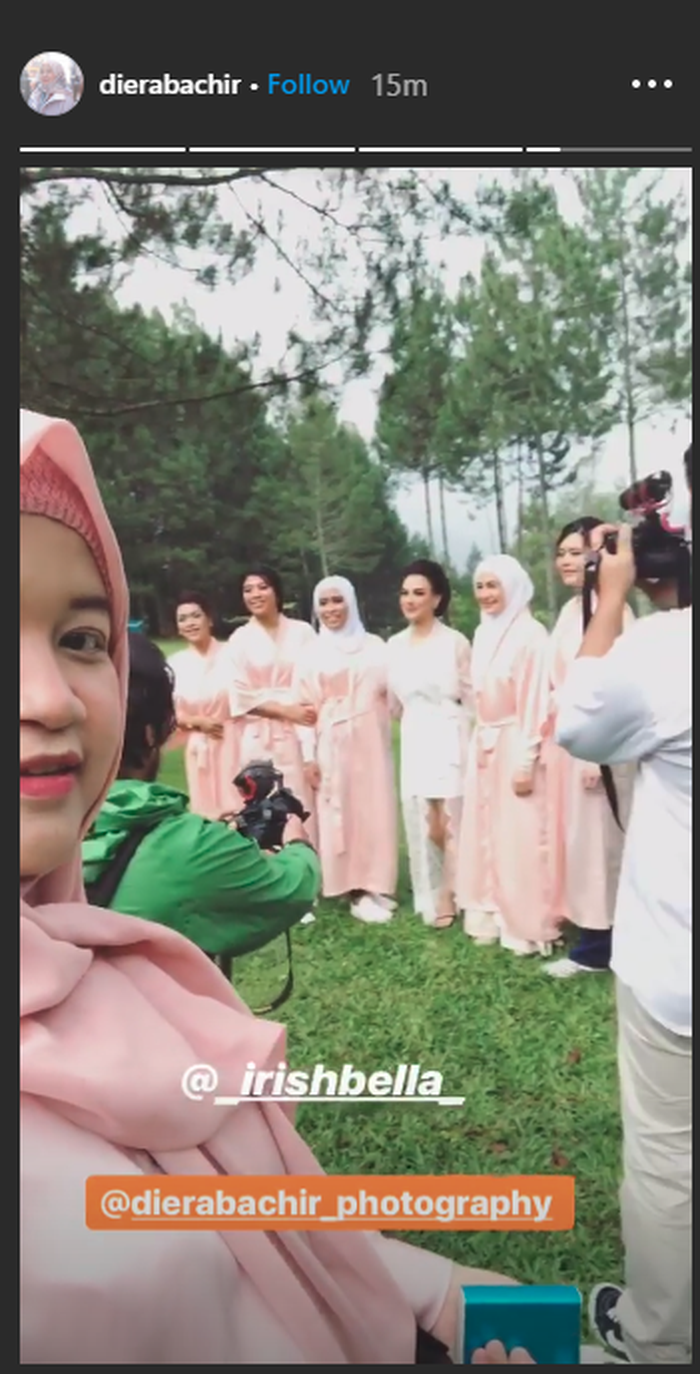 Update Pernikahan #AishLoveStory : Tampilan Terbaru Irish Bella dengan Kebaya Putih dan Makeup Flawless