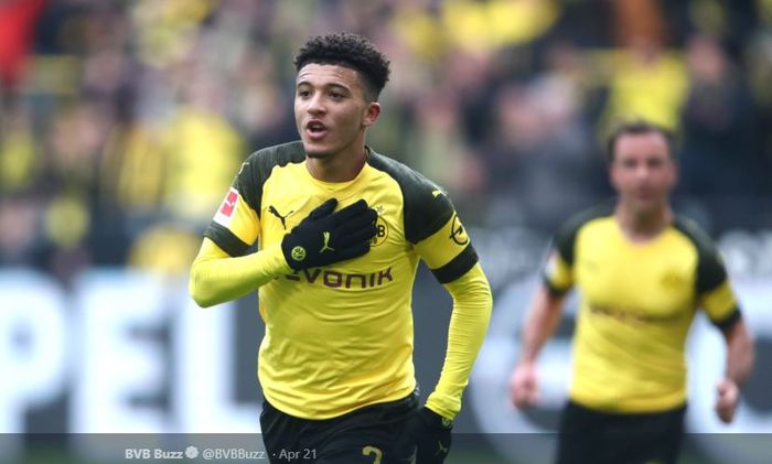 Winger Borussia Dortmund, Jadon Sancho.