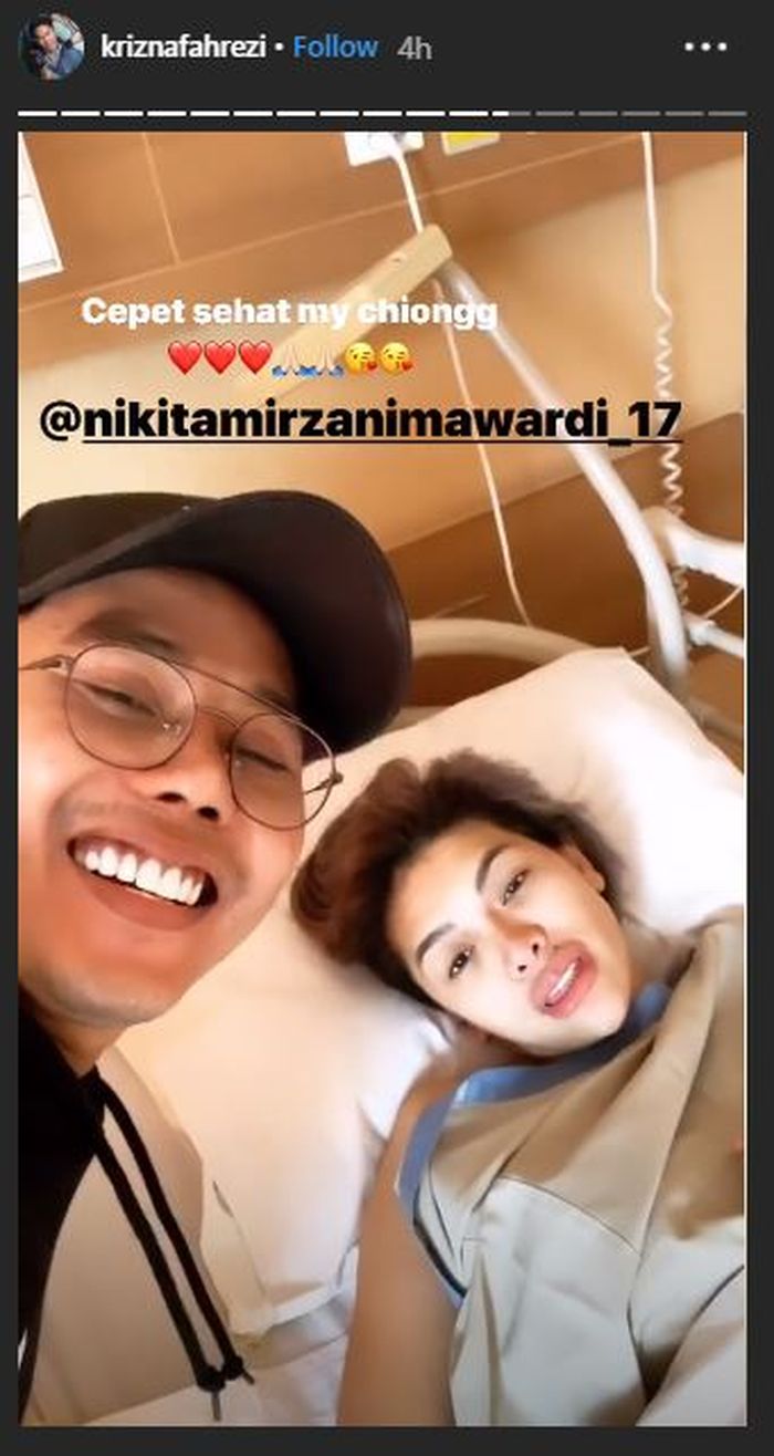 Kenangan Krizna saat temani Nikita Mirzani lahiran