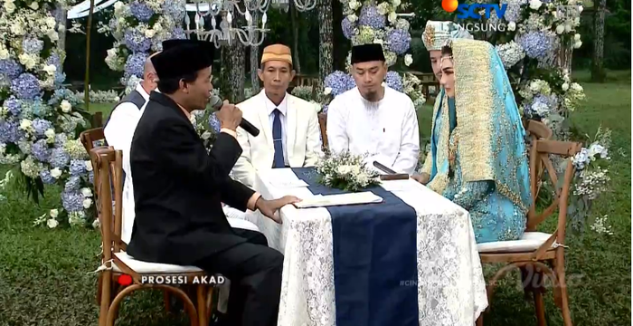 Akad Nikah Irish Bella dan Ammar Zoni