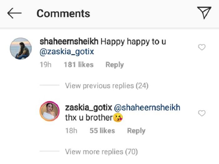 Dikabarkan CLBK dengan Ayu Ting Ting, Shaheer Sheikh Malah Kepergok Panggil Zaskia Gotik dengan Sebutan Cantik