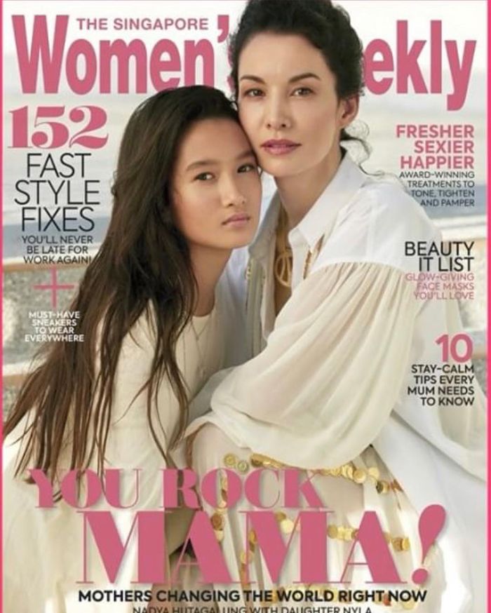 Nadya Hutagalung dan Nyla Koh