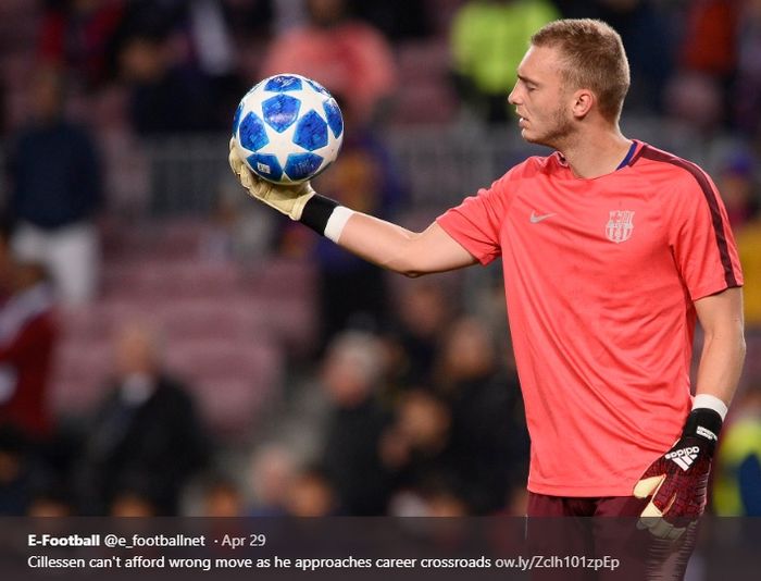 Kiper kedua Barcelona, Jasper Cillessen