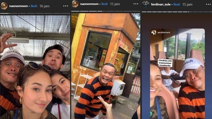 Kedekatan antara Naomi Zaskia dan Sule