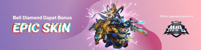 Mobile Legends epic skin promo x Bukalapak