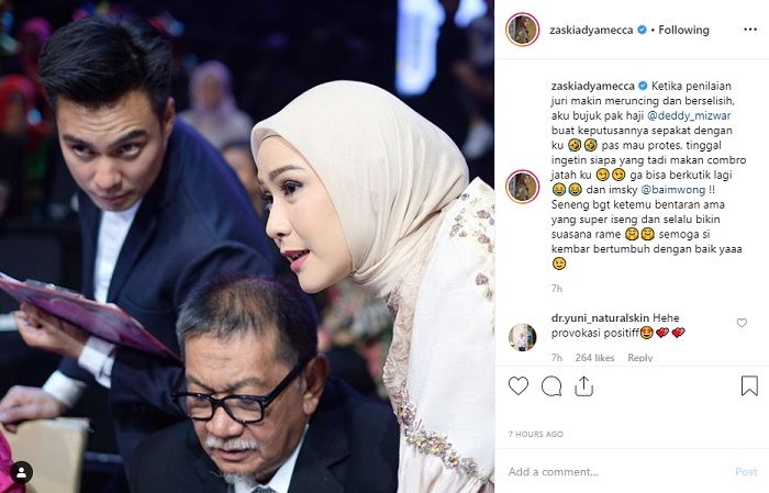 Zaskia Mecca bongkar kabar kehamilan Paula Verhoeven
