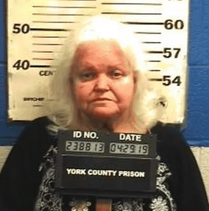 Foto Virgina Hayden ketika di tahan di penjara York Country.
